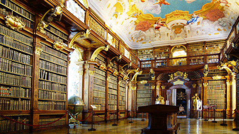 bibliothèque de Melk Autriche